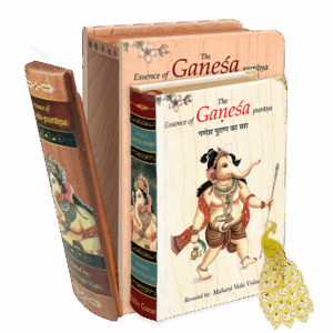 Ganesha Book <br> <span style="font-size: smaller; color: #9E9E9E;">A6 Size - English & Hindi </span>